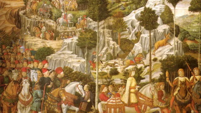 Benozzo Gozzoli, Cappella dei Magi in Palazzo Medici Riccardi