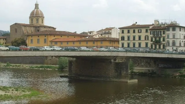 ponte vespucci chiusura per lavori messa sicurezza