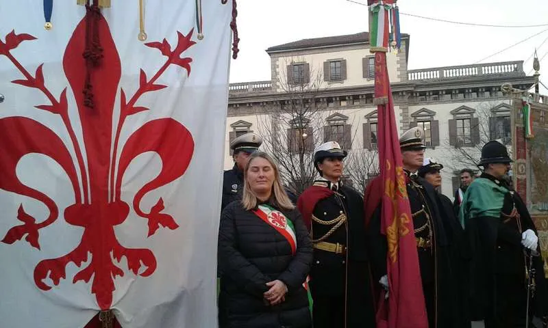 Francesca Paolieri a Milano per ricordare la strage di piazza Fontana