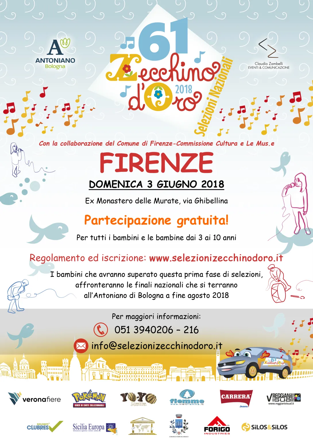 Presentate le selezioni in Toscana per lo Zecchino d'Oro