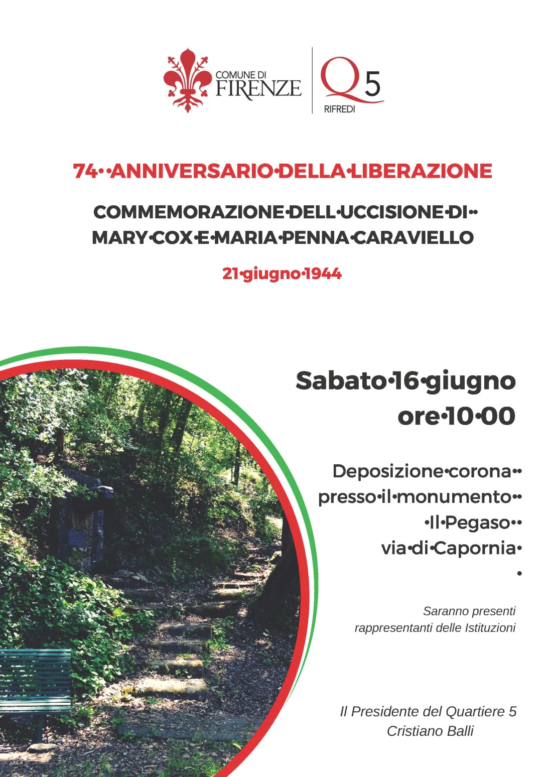 Anniversario della Liberazione al Q5