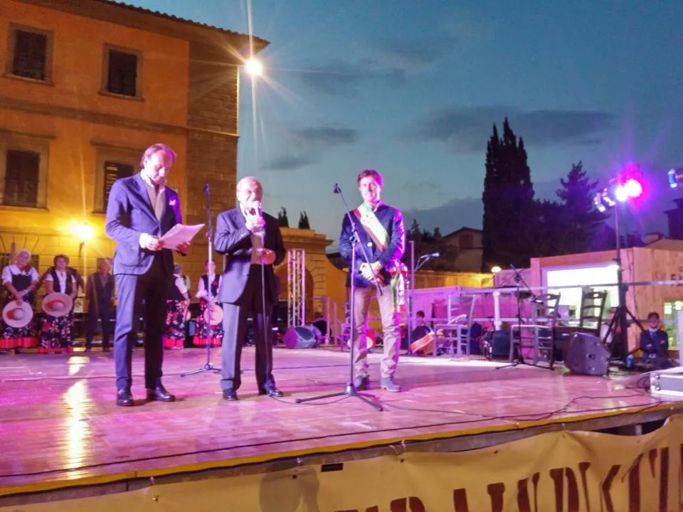 Il sindaco Dario Nardella ed il presidente Luigi D'Angelo Il sindaco Dario Nardella ed il presidente Luigi D'Angelo