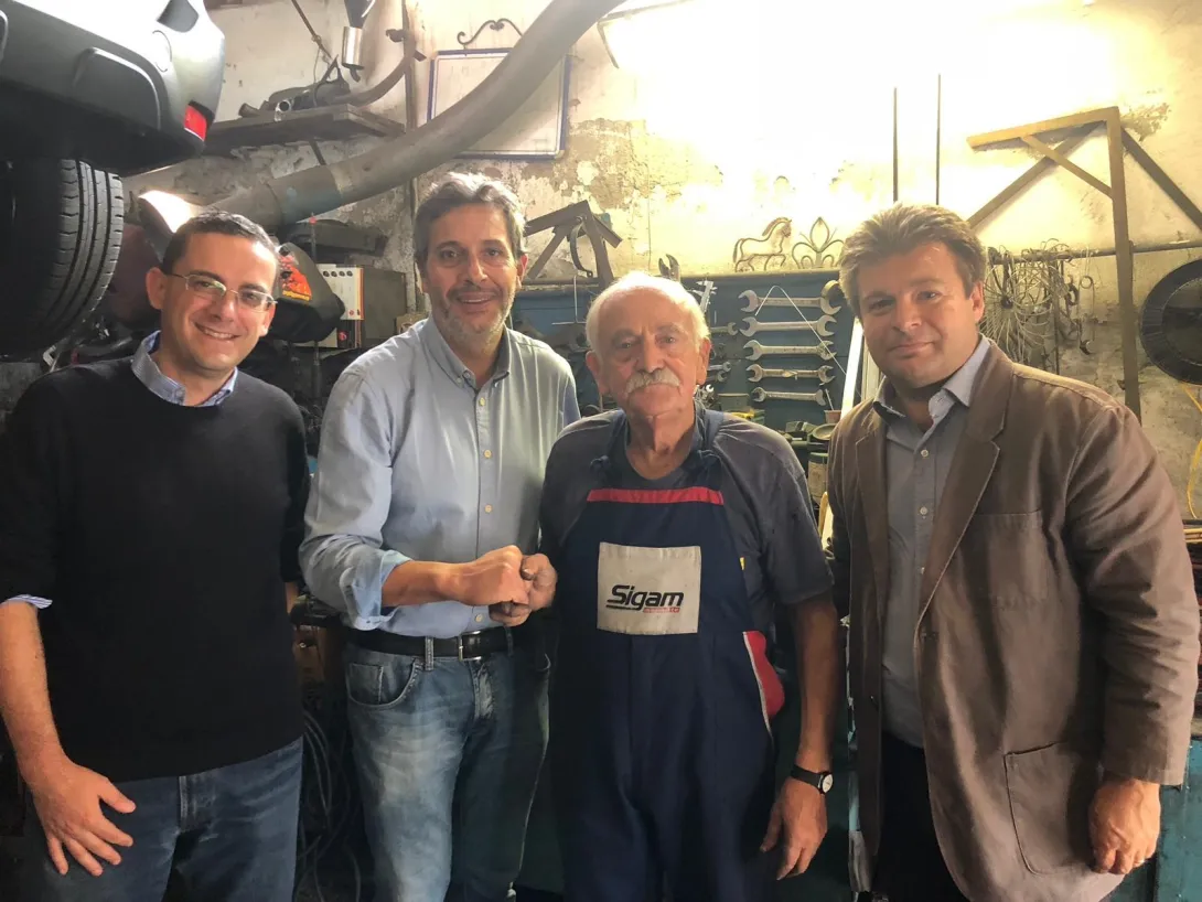 Cristiano Balli artigiano per un giorno Cristiano Balli artigiano per un giorno