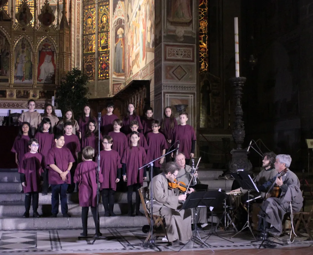 Opera teatro musicale Francesco e il sultano