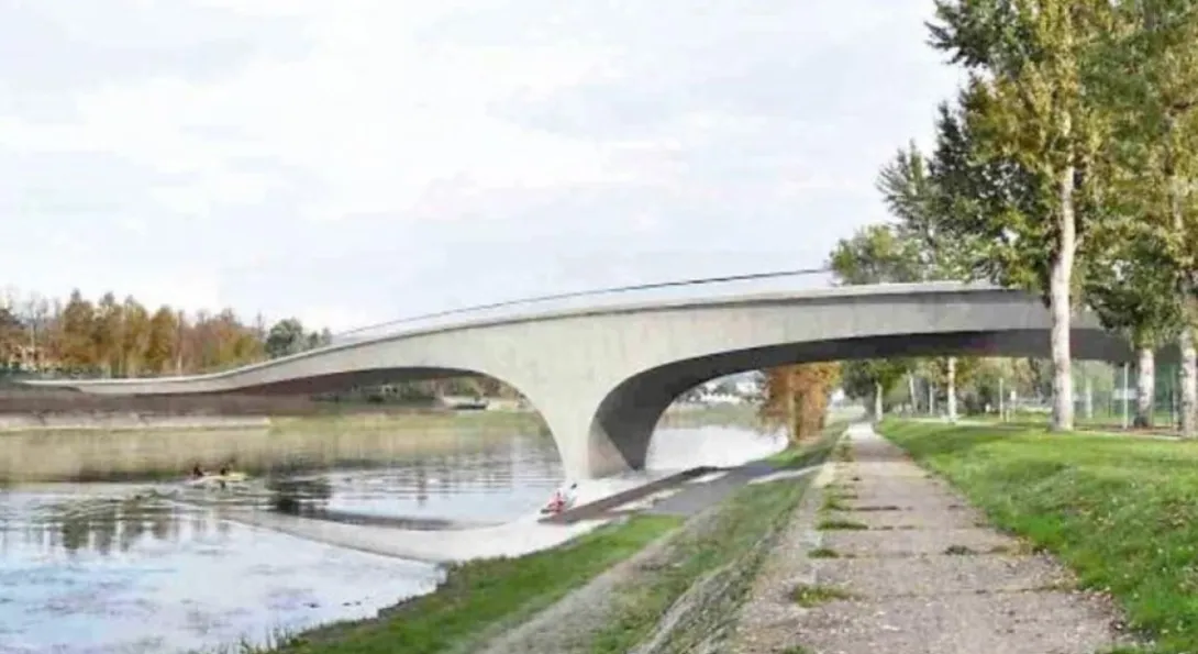 Ponte fra l'Anconella e Bellariva Ponte fra l'Anconella e Bellariva