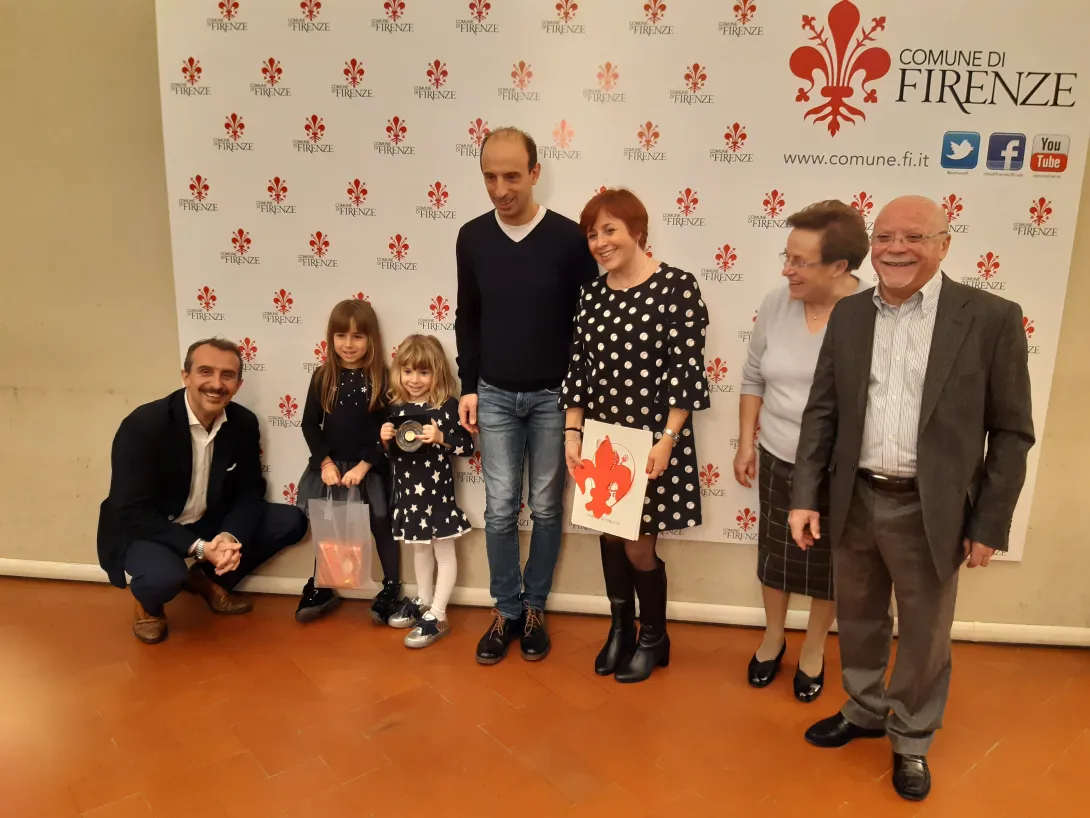 Irene Lucarelli dallo Zecchino d'Oro premiata in Comune