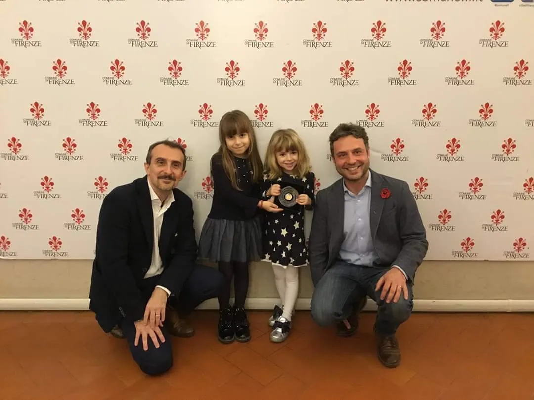 Irene Lucarelli dallo Zecchino d'Oro premiata in Comune