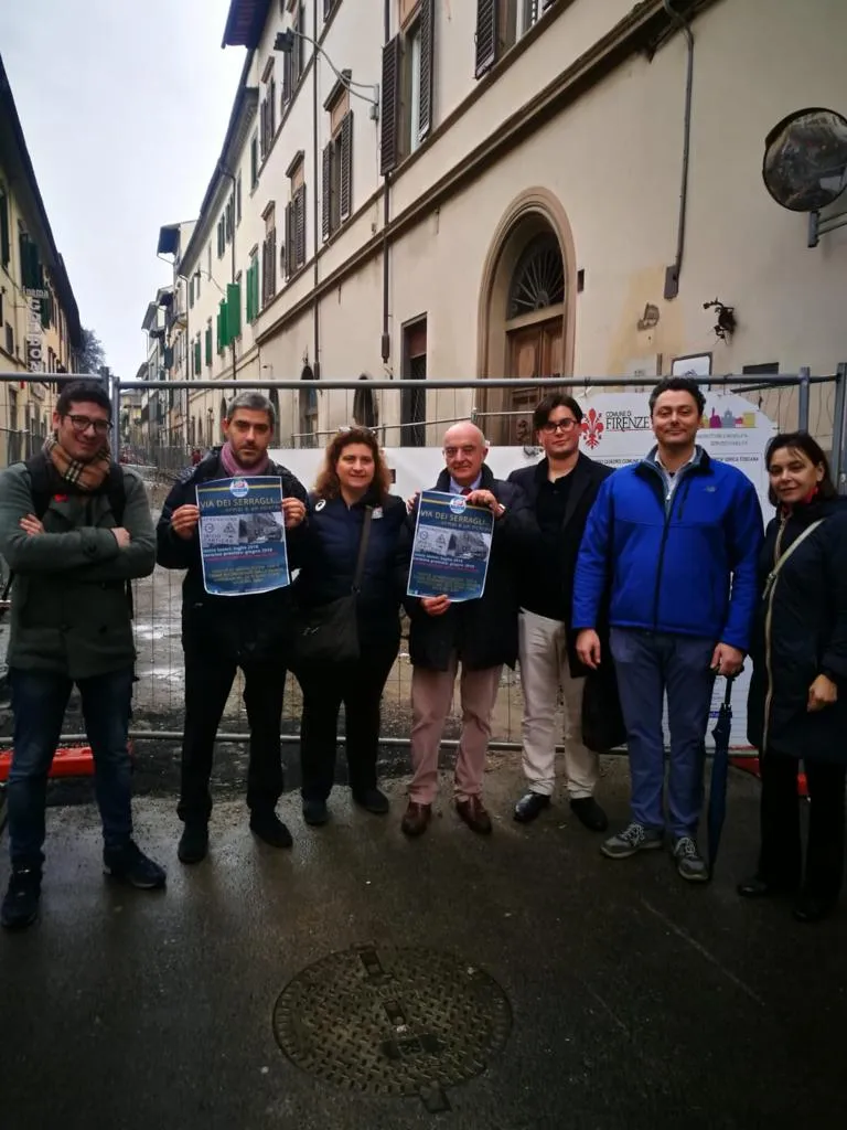 Forza Italia in via de'Serragli