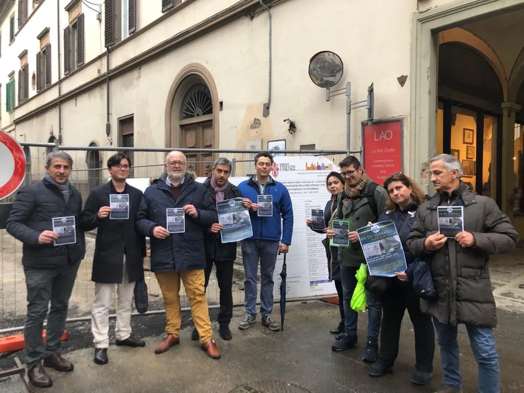 Forza Italia in via de'Serragli