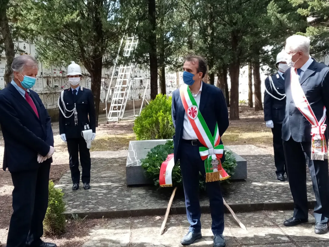 Il presidente Luca Milani ha ricordato il fratelli Rosselli