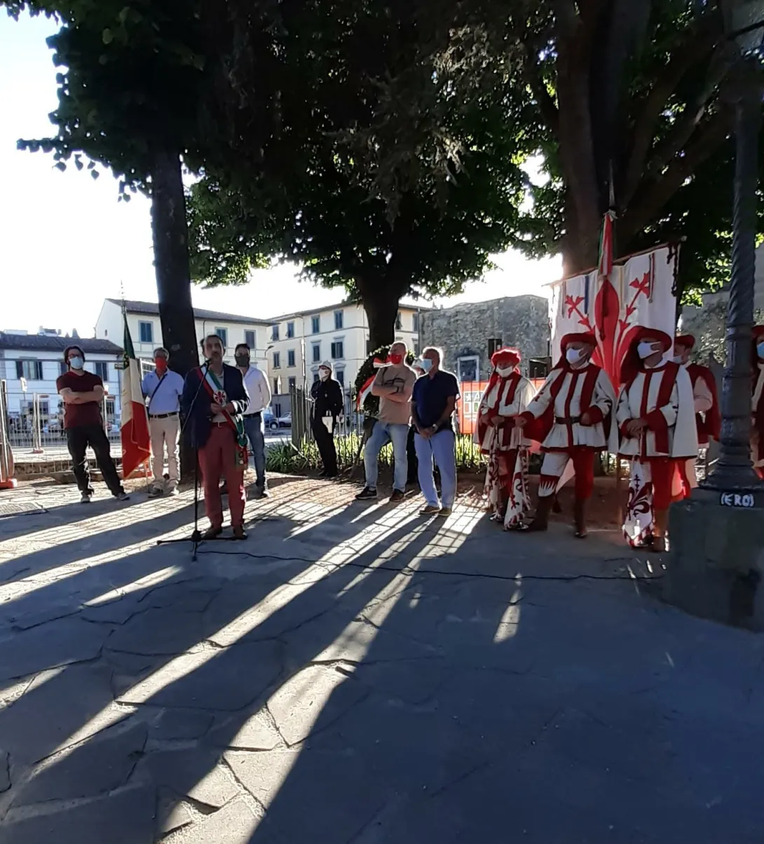 Commemorazione piazza Tasso