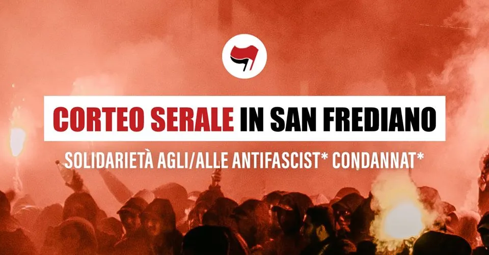 Corteo in San Frediano
