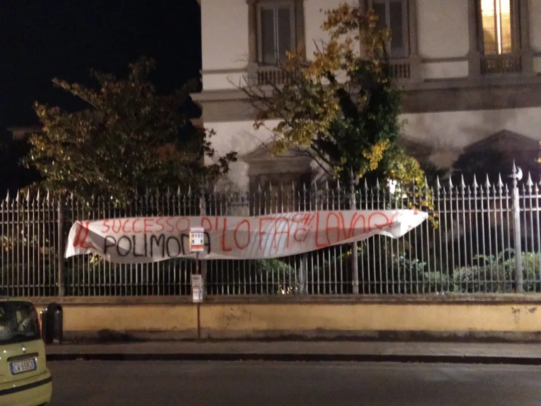 Sciopero Polimoda