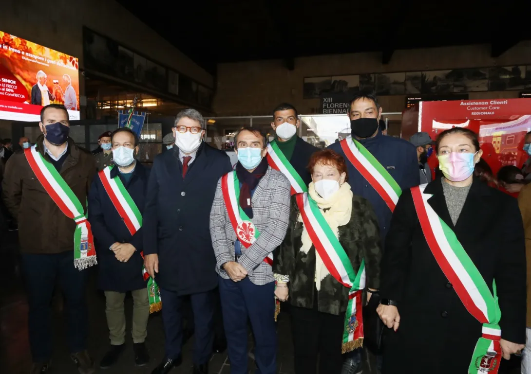 Commemorazione dei deportati ebrei dal binario 16 alla stazione SMN
