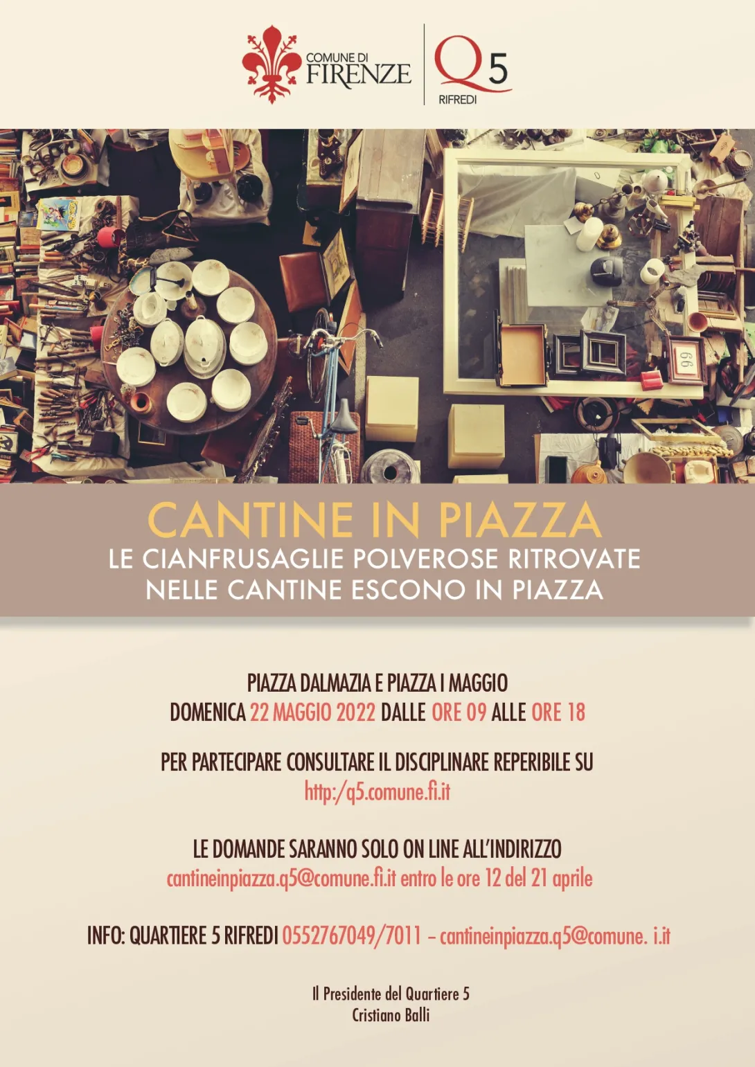 Cantine in piazza al Quartiere 5 Cantine in piazza al Quartiere 5