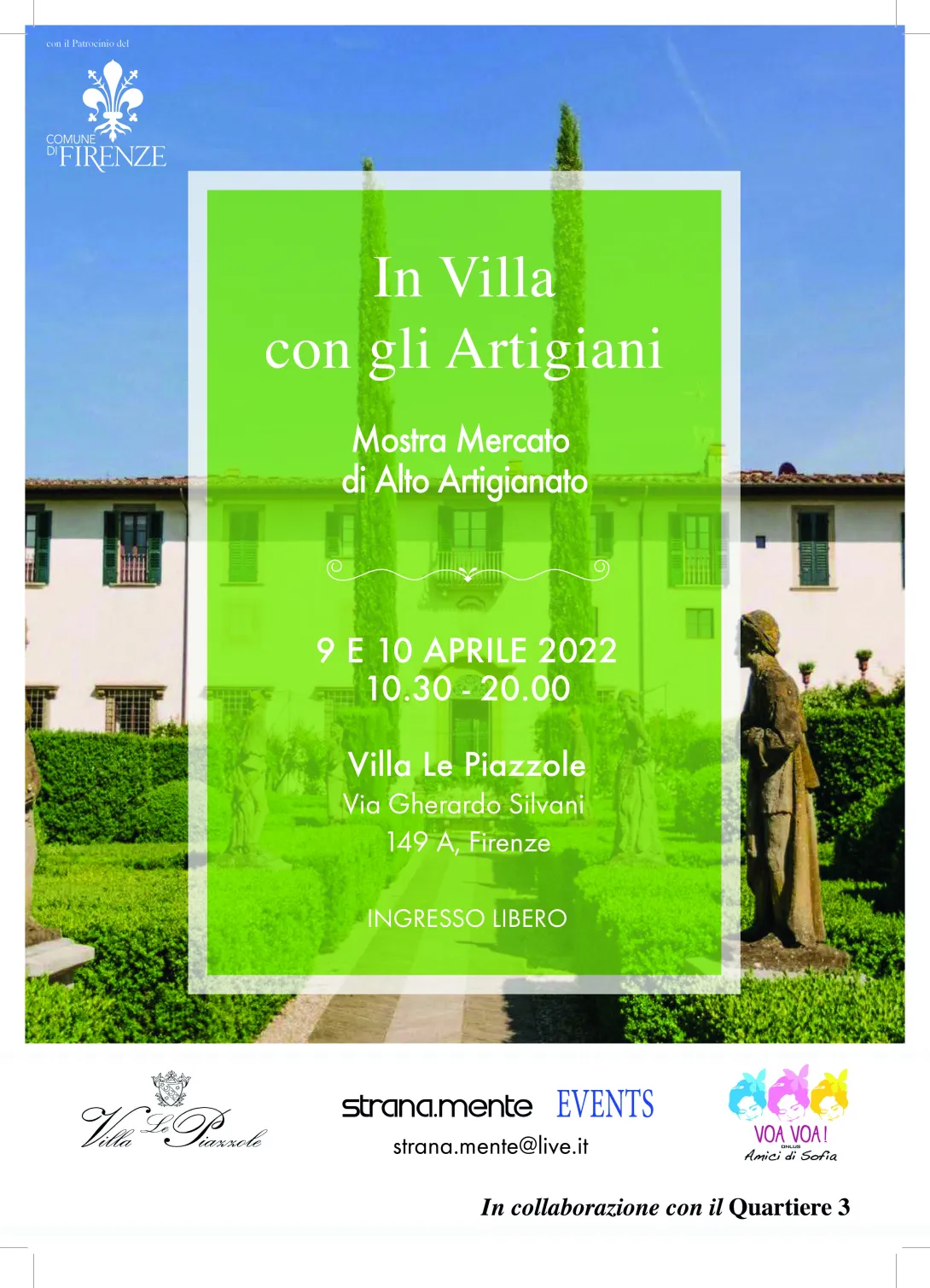 In Villa con gli Artigiani
