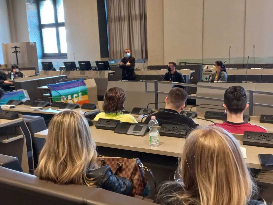 Studenti di Venezia - Mestre in consiglio comunale