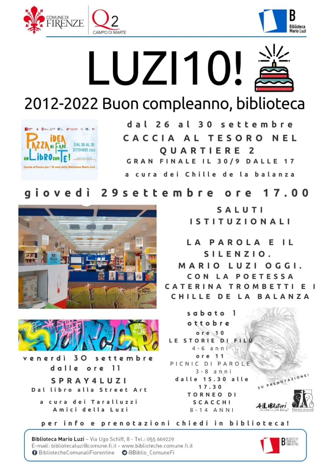 La biblioteca Luzi compie 10 anni La biblioteca Luzi compie 10 anni