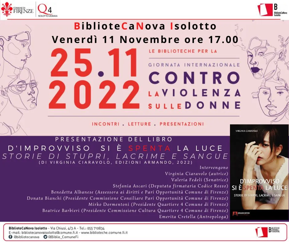 Un Filo Rosso contro la violenza sulle donne