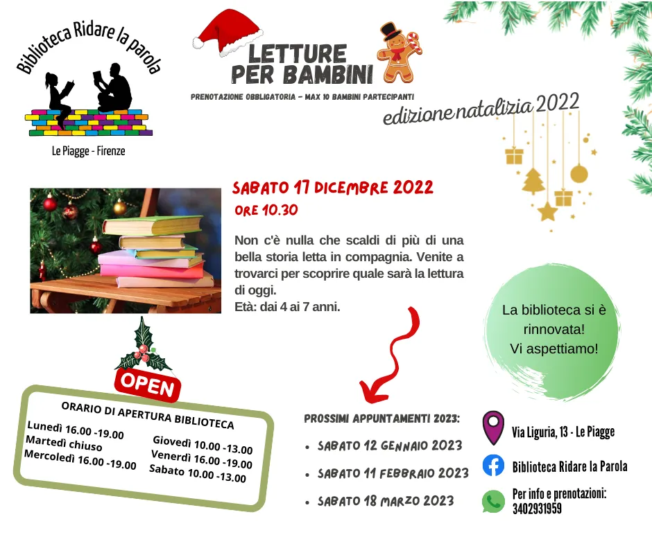Letture di Natale al Quartiere 5