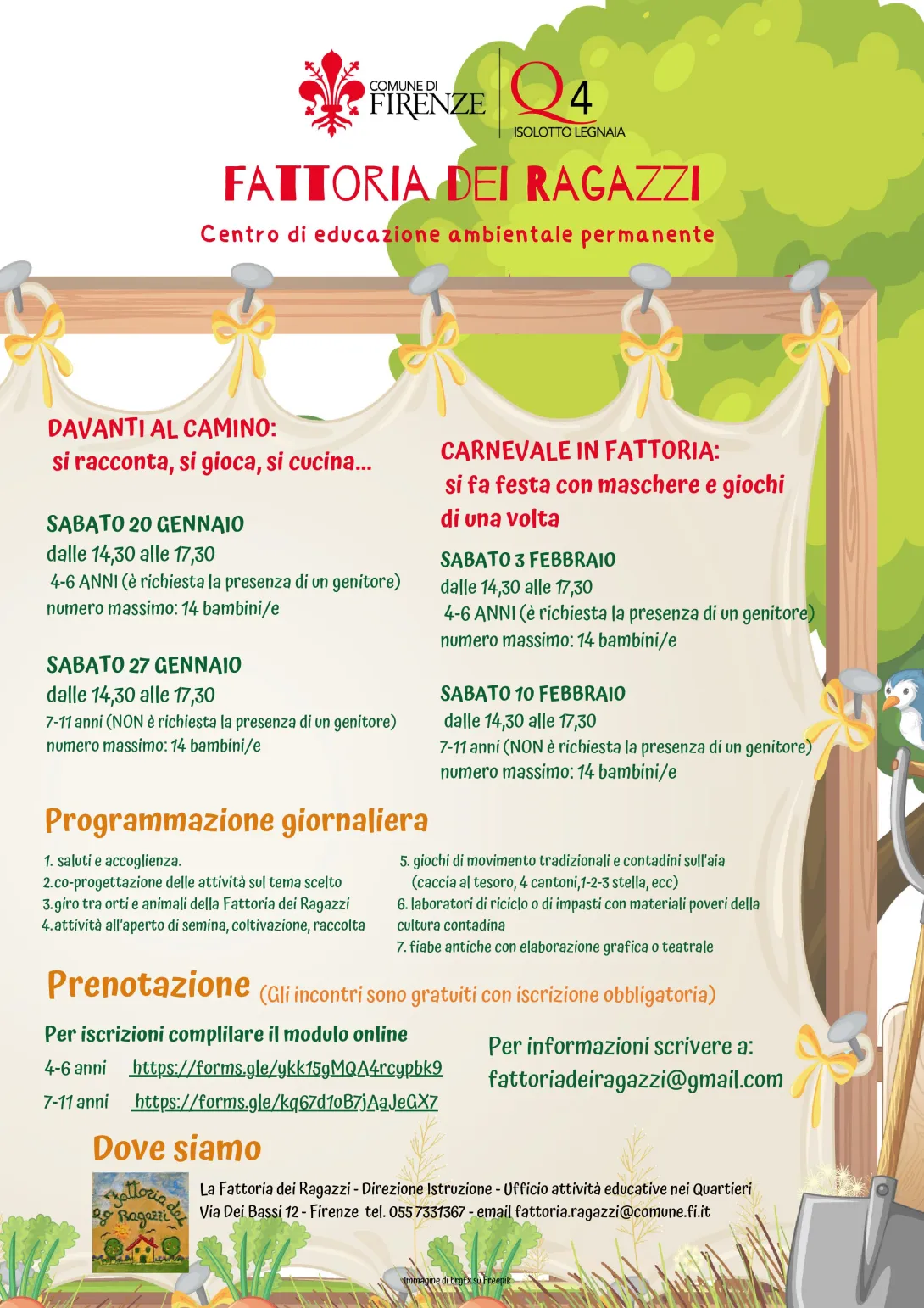 Fattoria dei ragazzi al Quartiere 4
