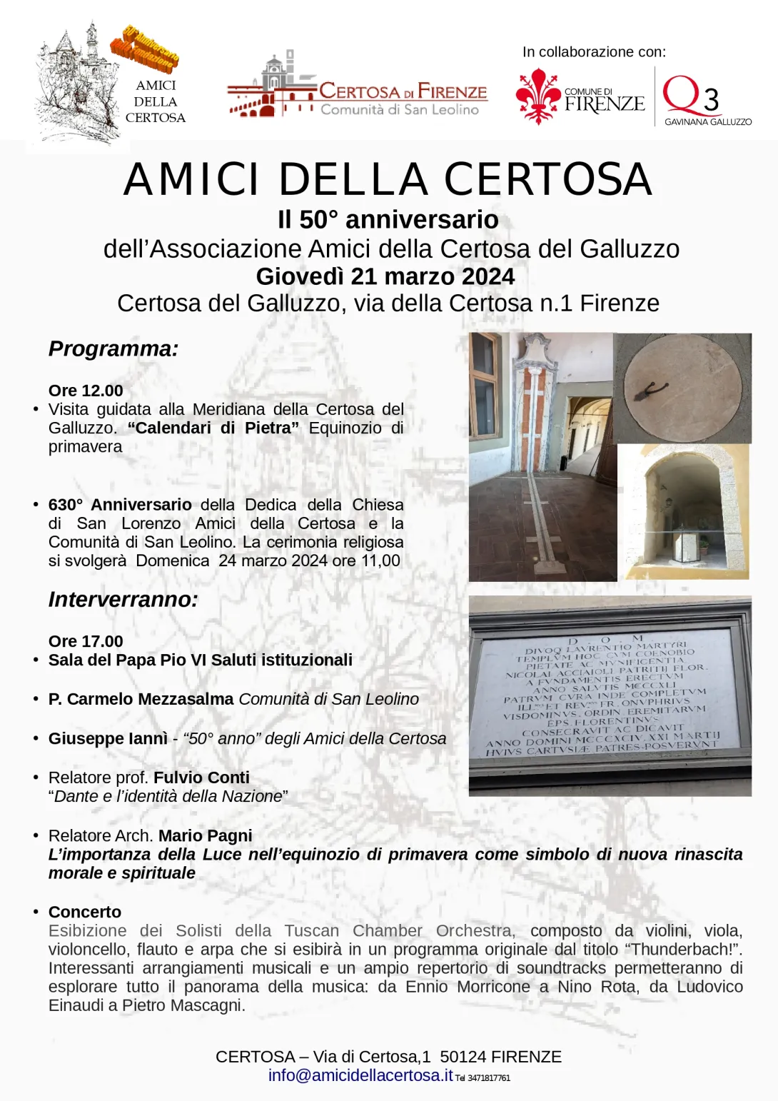 Amici della Certosa Amici della Certosa