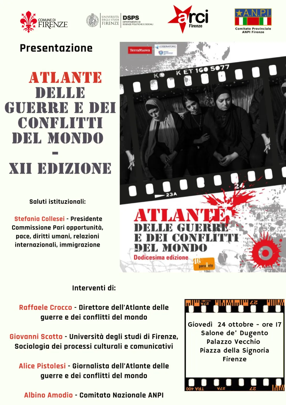 Atlante delle guerre e dei conflitti Atlante delle guerre e dei conflitti