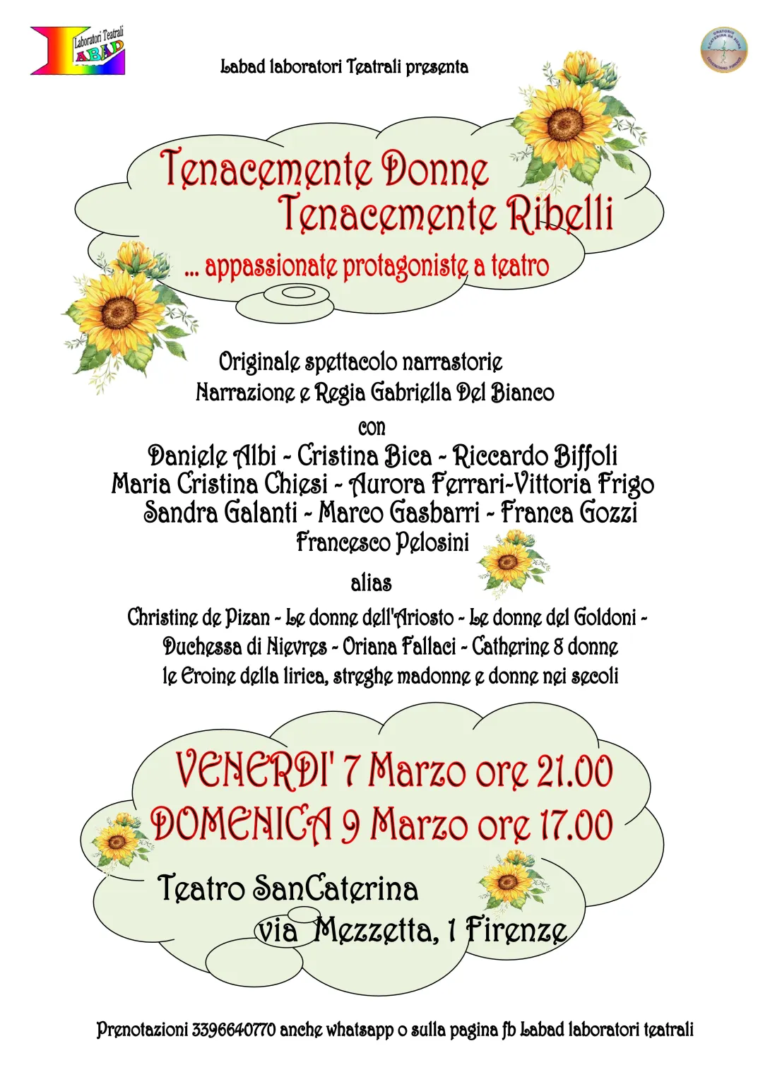 Tenacemente donne Tenacemente ribelli