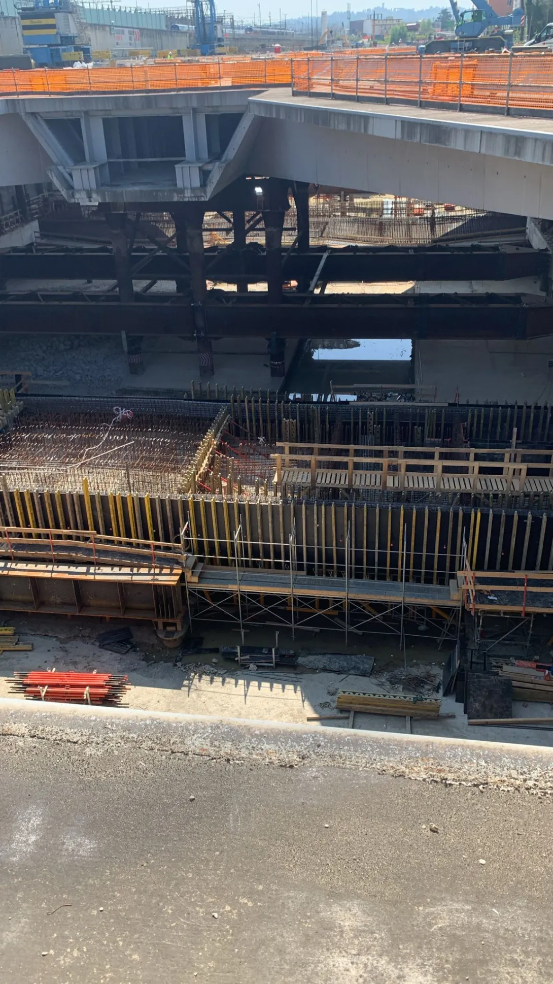 Commissione al cantiere TAV di Firenze