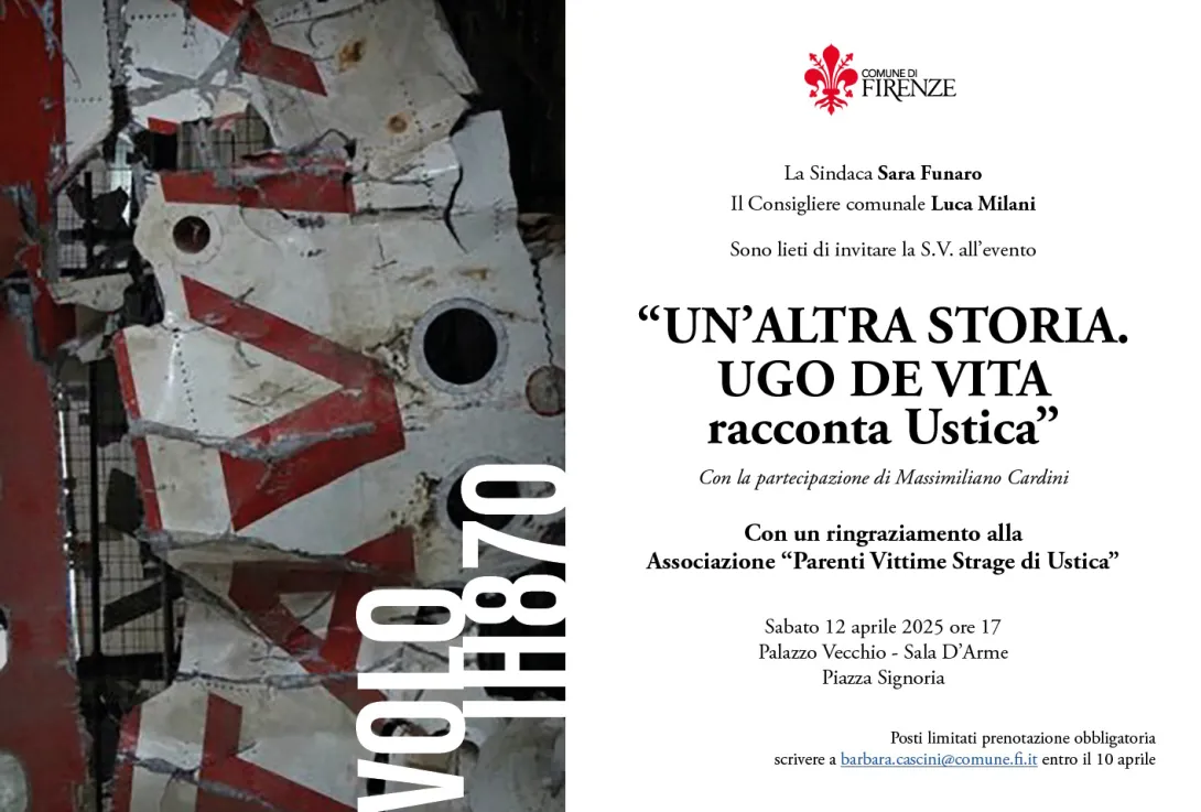 Evento Ustica in Sala d'Arme