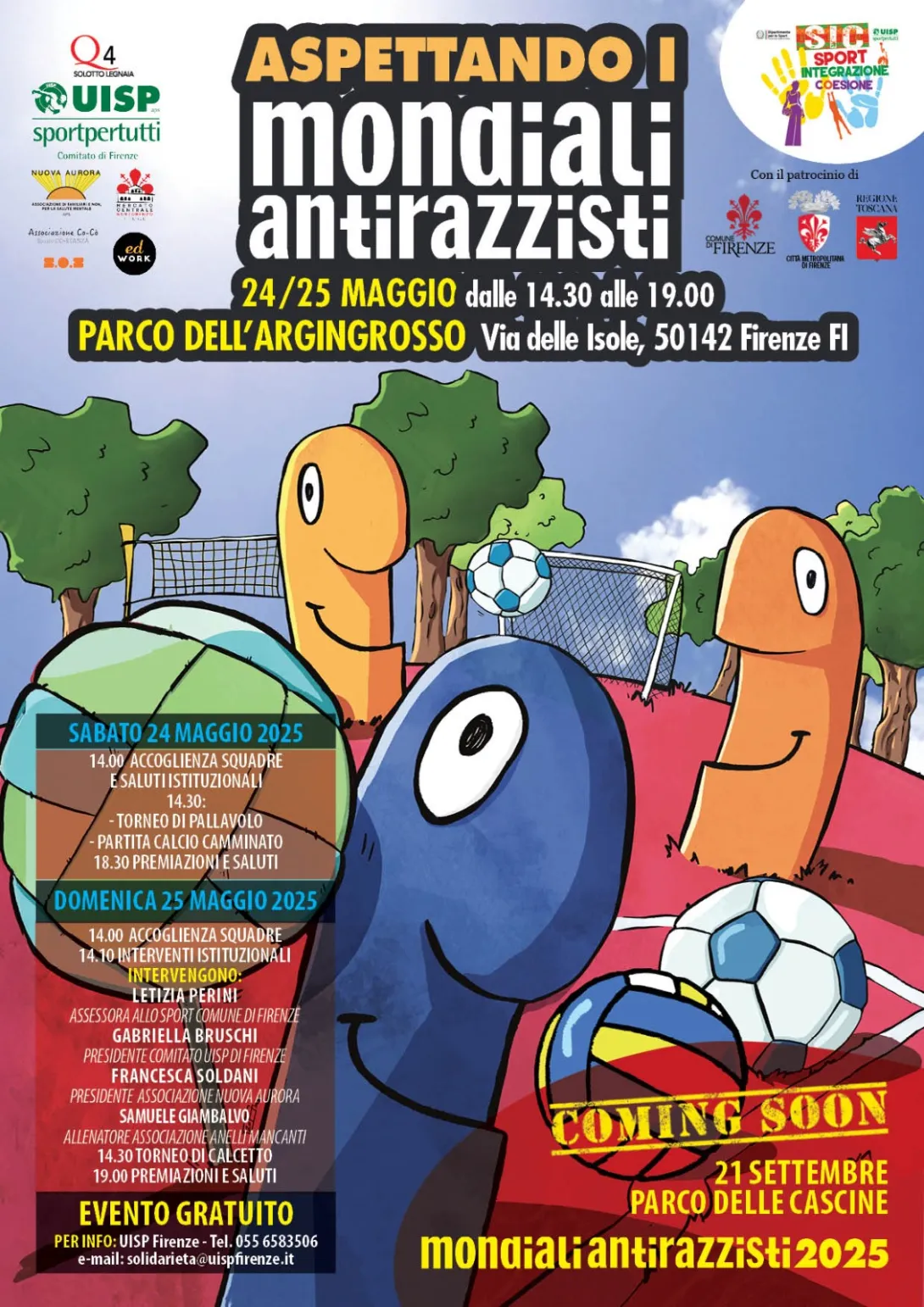 Argingrosso di tutti, di più Aspettando i mondiali antirazzisti